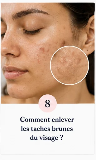 Comment enlever les taches brunes du visage ?